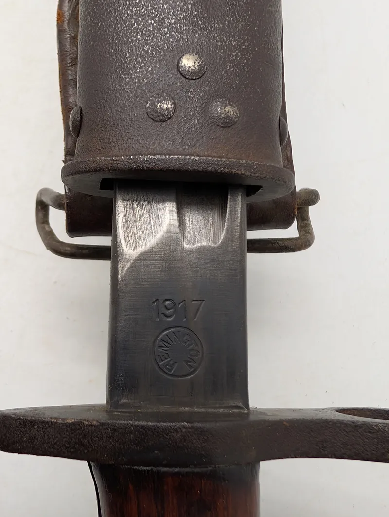 Remington Model 1917 Bajonet med Skede sjælden 1 type 