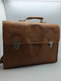 Vintage Ames lægetaske med diagnostiske instrumenter