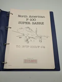 North American F-100 Super Sabre Teknisk Manual