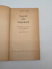 Heinrich Zerkaulen, Jugend von Langemarck, Dietzmann-Verlag Leipzig