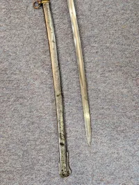Dansk model 1858 officerssabel 