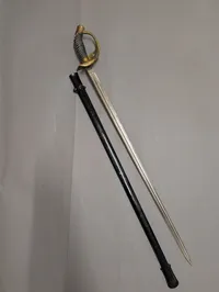 Prussian Model 1889 Infantry Officer's Sword with WR II Monogram