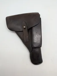 Tysk fbc 1941 læderhylster til Walther P38 med magasin