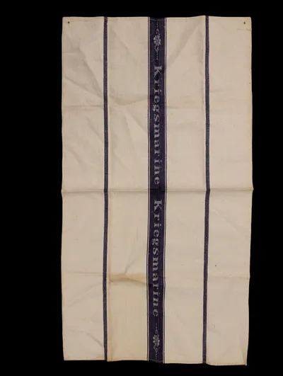 Tysk Kriegsmarine viskestykke ww2