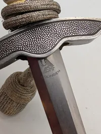 Tysk Luftwaffe  Officersdolk med Portepée og Skede, original 