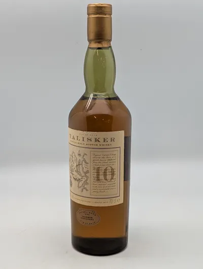 Talisker 10 Year Old Single Malt Scotch Whisky, 70cl