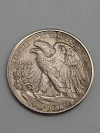 1941 Walking Liberty Silver Half Dollar Coin