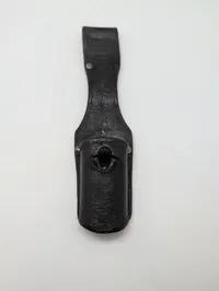 Tysk Bajonetfrø i Sort Læder til Mauser K98