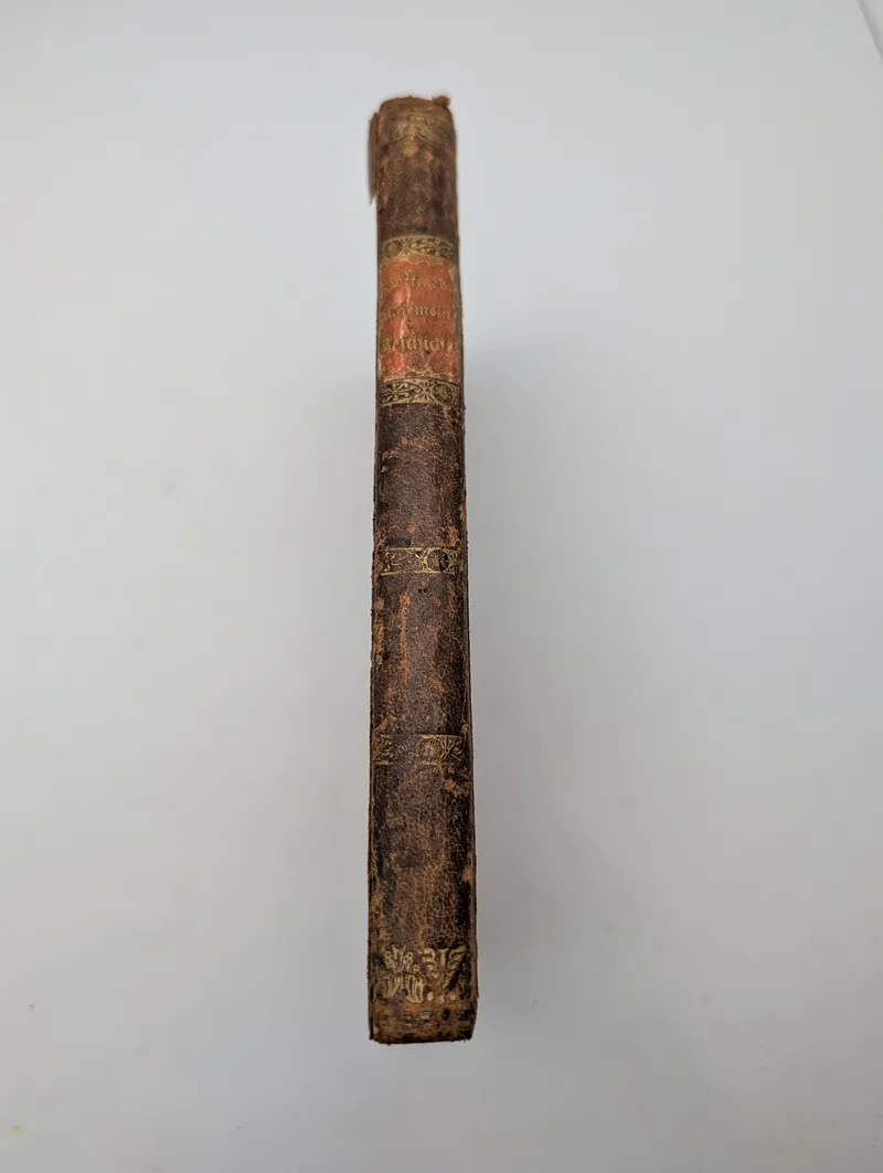 Karl Wilhelm Böttiger, Allgemeine Geschichte, antikt læderbind