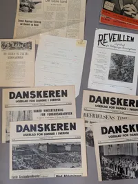 Samling af Danske Modstandsblade og Tidsskrifter fra 2. Verdenskrig