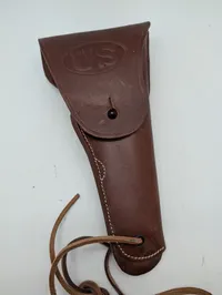 Amerikansk M1911 læderhylster med US-prægning