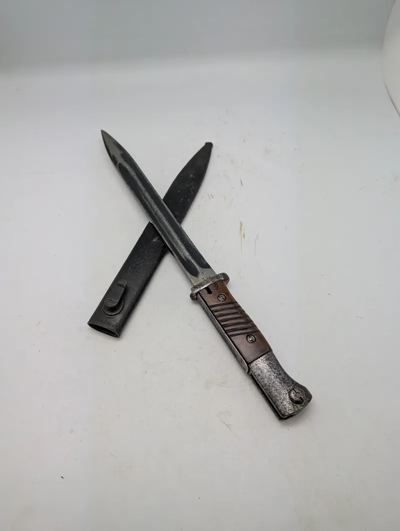 Tysk Mauser K98 Bajonet med skede, Model S84/98 III, nummerens 