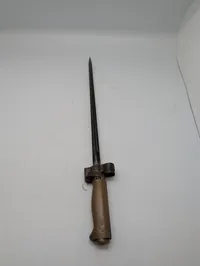 Fransk Model 1886 Lebel Bajonet med Messinggreb og Skede