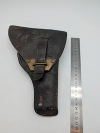Pistolhylster tilhørt Holger Danske modstandsmanden Erling Reck-Magnussen ( “Gustav” fra HD-IIIs 5-mandsråd)