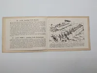 WWII Military Ephemera Lot: Battle of Britain, Iwo Jima, and Invasion Craft