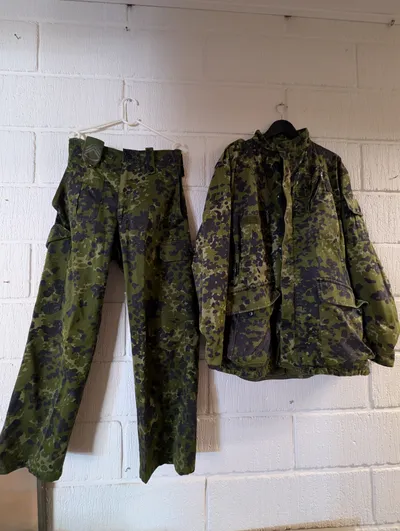 Dansk M/84 Sløring Uniformssæt med Jakke og Bukser