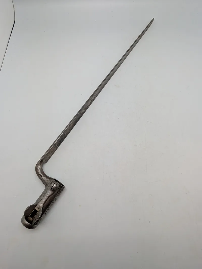 Bajonet for Suhler Tapriffel model 1854, ex Slesvig Holsterner M1849 