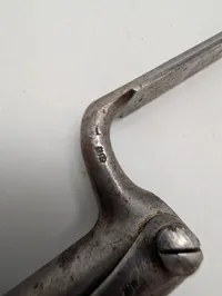 Bajonet for Suhler Tapriffel model 1854, ex Slesvig Holsterner M1849 