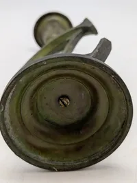  lysestage med Christian X monogram WW2 