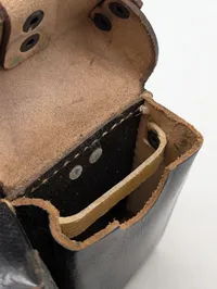 Stecher Freiberg K98 Ammunitionstaske i Læder, 1943 Krigsmarine, mint 