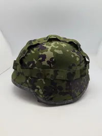 CGF Gallet Military Ballistic Helmet with Danish M84  Camouflage Cover