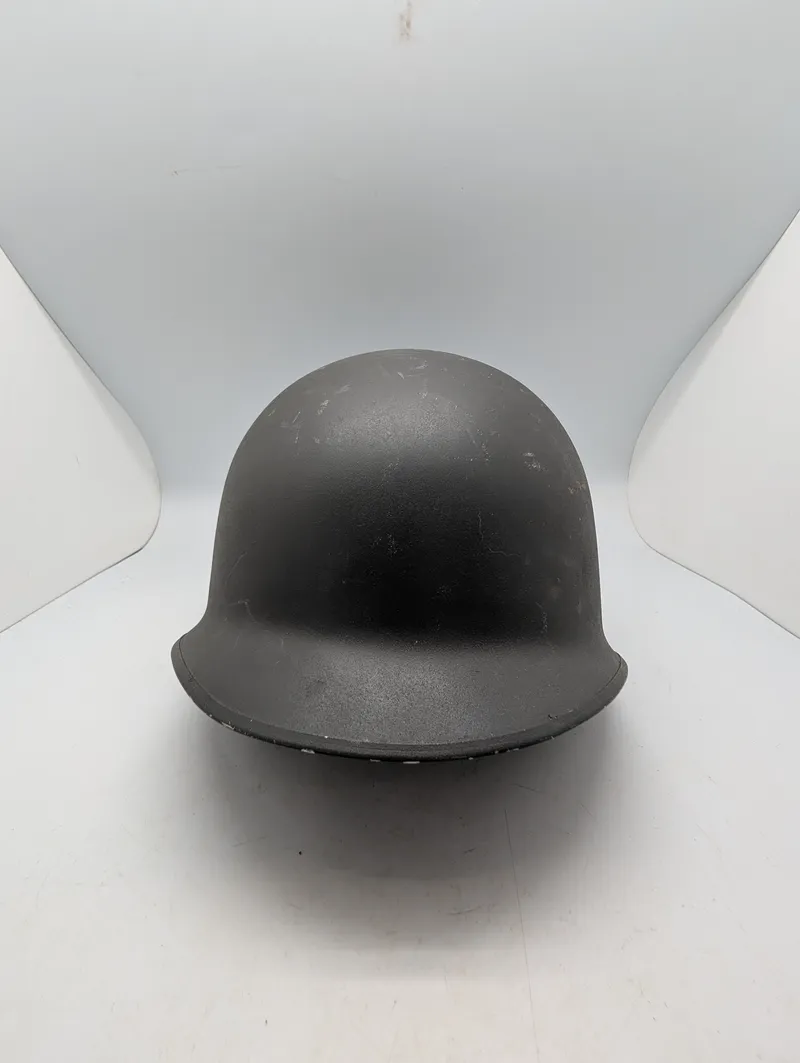 Dansk M/48 stålhjelm med inderhjelm og hagerem
