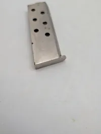 Vintage Pistolmagasin i Rustfrit Stål til .25 ACP / 6.35mm