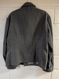 Tysk Luftwaffe Fliegerbluse med gule kravemærker og brystørn, repro størrelse ca. XXL 