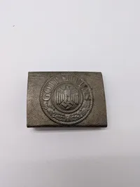 Tysk Wehrmacht Bæltespænde med 'Gott Mit Uns' Motto, originalt 