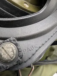 Telemit Tysk Militær Kampvognshjelm med Headset og Taske