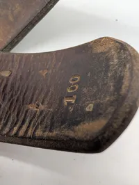 Tysk WW2 Militær læderbælte med metalspænde