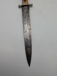 ZAFRILLA ALBACETE Spanish Dagger with Stag Horn Handle Hjembragt af Dansker fra den Spanske borgerkrig 