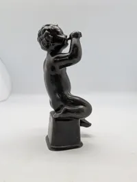 Just Andersen Disko Metal Figur, Drikkende Barn D2170