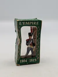 L'Empire 1804-1815 Fransk Napoleonsk Soldat Tinfigur i Original Æske