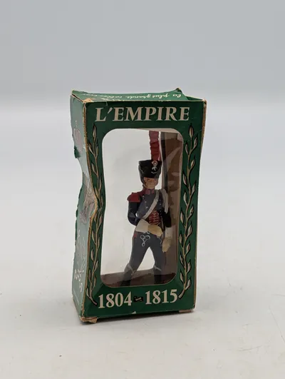 L'Empire 1804-1815 Fransk Napoleonsk Soldat Tinfigur i Original Æske