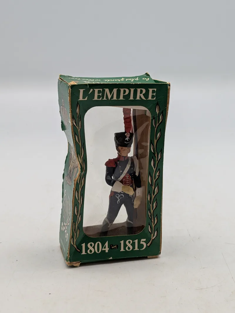 L'Empire 1804-1815 Fransk Napoleonsk Soldat Tinfigur i Original Æske