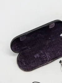 Antikke Pince-nez Briller med Guldstel og Originalt Etui
