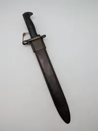 U.S. M1 Bayonet by Utica Cutlery with Danish HTK Scabbard