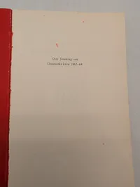 Samling af 5 danske bøger om militærhistorie og krig