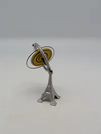 Vintage Tedco Gyroskop og Miniature Eiffeltårn i Metal