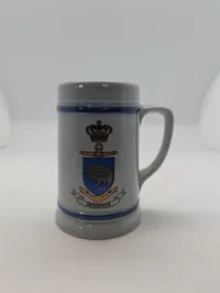 Royal Danish Navy Vædderen Ceramic Beer Stein