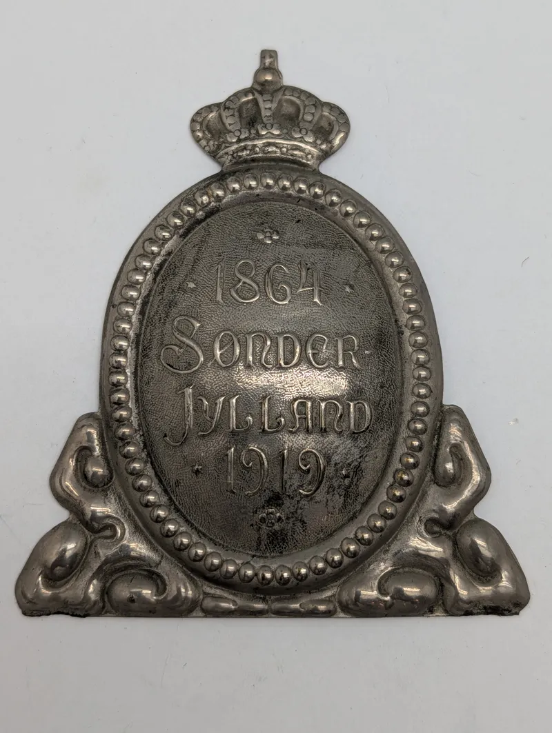 Dansk Sønderjylland 1864-1919 Mindetavle i Sølvplet
