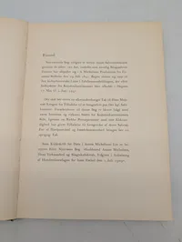 Bog om Guldsmed Anton Michelsen, København 1909