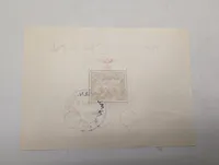Tyskland 1937 souvenirark "Das Braune Band von Deutschland"