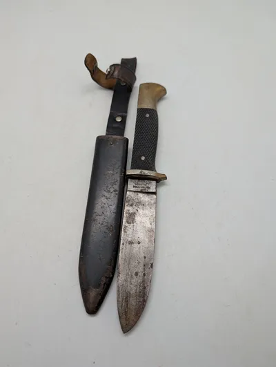 Rehwappen Solingen Dolk med Metalskede