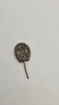 Tysk Sports pin WW2, original 