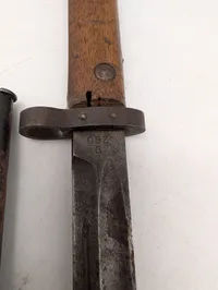 Tjekkoslovakisk VZ-24 bajonet med skede, CSZ-mærket