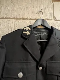 Dansk HIPPO uniform, med skjorte og bukser, efter 45 