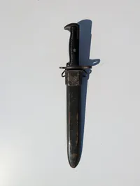 Amerikansk M1 Garand Bajonet med M7 Skede