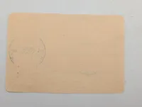 Tysk postkort fra 1943 med mindefrimærker og Berlin-stempler